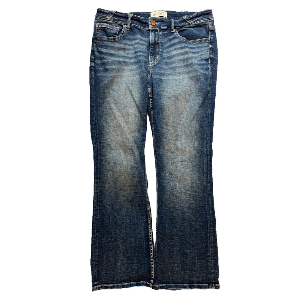 Buckle Women's Boot Cut Jeans - Blue Wash
